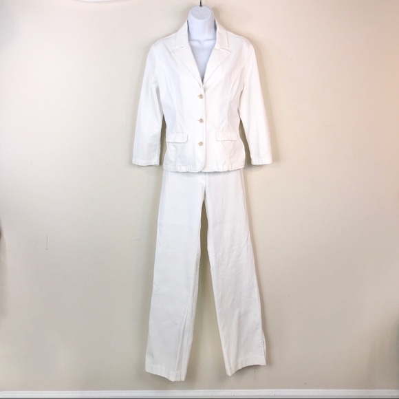 VINTAGE Lilly Pulitzer Waffle Knit Pants Suit - Picture 14 of 15